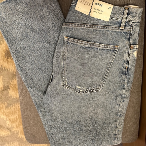 AGolde 90’s Pinch Waist Jeans Size 29 NWT - Picture 7 of 11